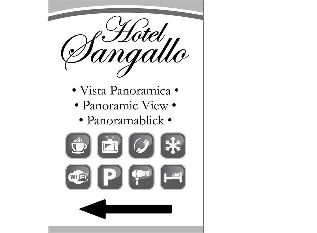 Hotel Sangallo B&B Монтепульчано Экстерьер фото