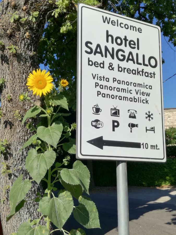 Hotel Sangallo B&B Монтепульчано Экстерьер фото