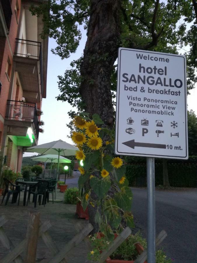 Hotel Sangallo B&B Монтепульчано Экстерьер фото